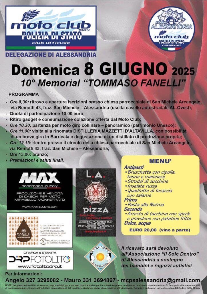 8 Giugno locandina 2025