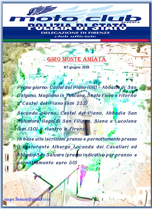 Primo Raduno sul Monte Amiata - Firenze