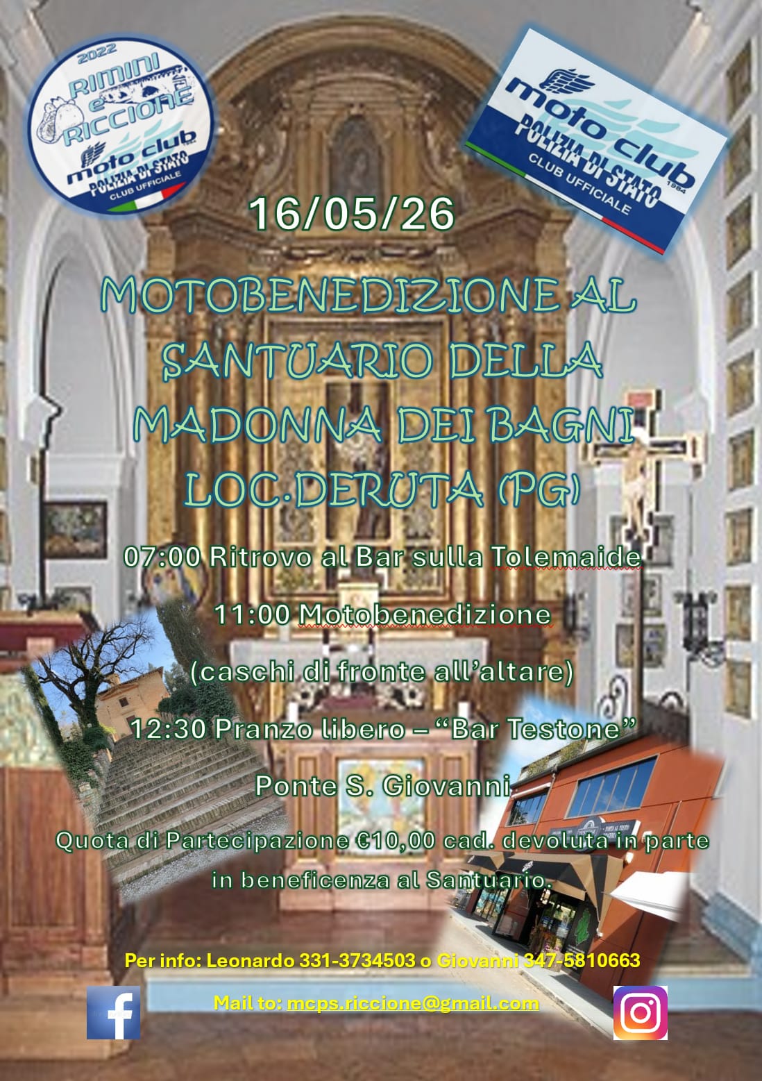 Moto Benedizione - Rimini e Riccione